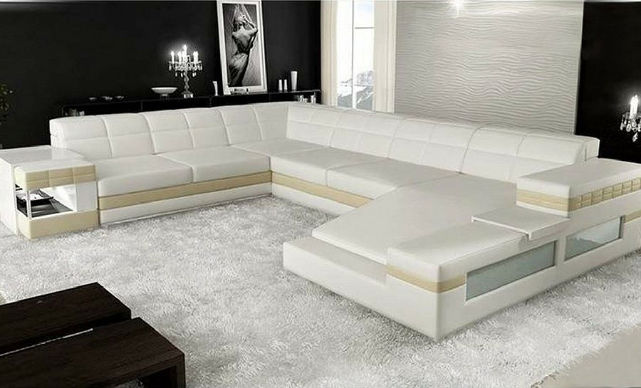 Merida Leather Sofa Lounge Set